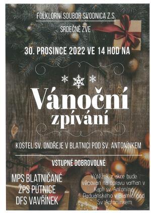Vánoční zpívání